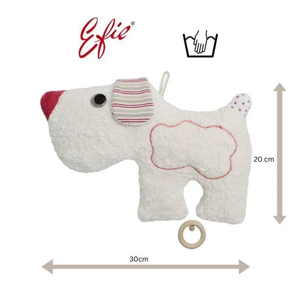 Efie Efie Spieluhr Hund, kontrolliert biologischer Anbau – Produktbild 5 von 6