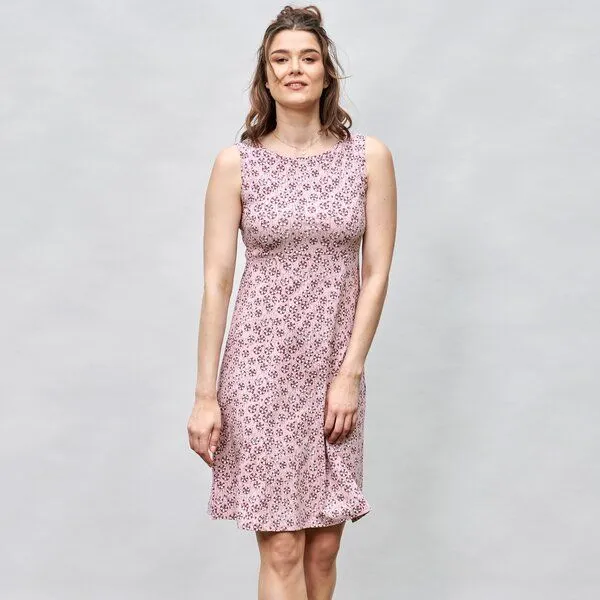 CON_STANT CON_STANT Kurzkleid 95% Baumwolle (kbA), Haori powder, – Produktbild 1 von 2