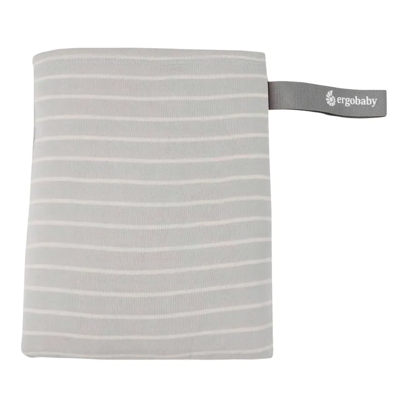 Ergobaby Ergobaby® Aura Wrap Tragetuch Strick, 490 cm, Grau, – Produktbild 1 von 3