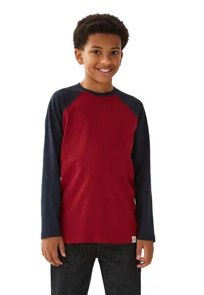 Band of Rascals Band of Rascals Raglan Longsleeve, Red-navy, – Produktbild 4 von 5