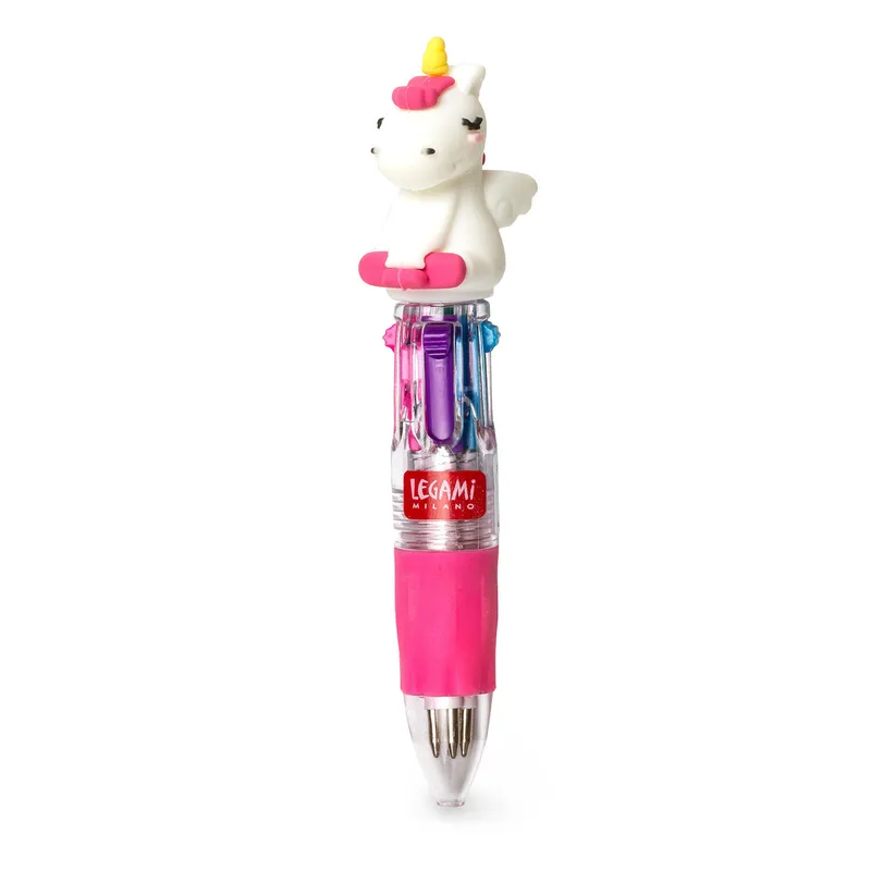 Legami Legami Mini Magic Kugelschreiber Einhorn 4 Farben – Produktbild 1 von 1