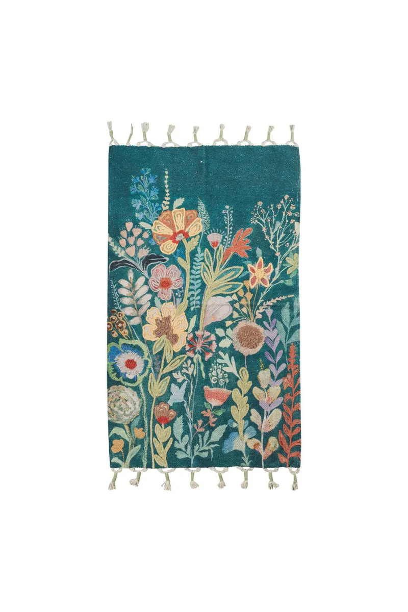 Tranquillo Teppich BOTANIC TWIST - bunt – Produktbild 1 von 2