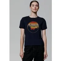 watapparel watapparel T-Shirt Frauen Sunset Berge & Tannen – Produktbild 1 von 1
