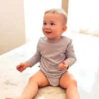 OrganicEra Baby Langarm T-shirt Body 'OrganicEra' aus Bio Baumwolle, Grey melange (grau), – Produktbild 1 von 1