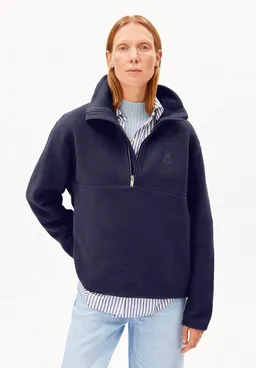ARMEDANGELS ARMEDANGELS Sweatshirt HAARLEENAA Fleece-Sweatshirt aus Bio-Baumwolle Oversized Fit – Produktbild 1 von 1