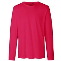 Neutral Neutral® Herren Langarm T-Shirt von Neutral Bio Baumwolle, Pink, – Produktbild 1 von 1