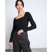 JAN N JUNE JAN N JUNE Langarmshirt FRIA aus geripptem Lyocelljersey – Produktbild 1 von 1