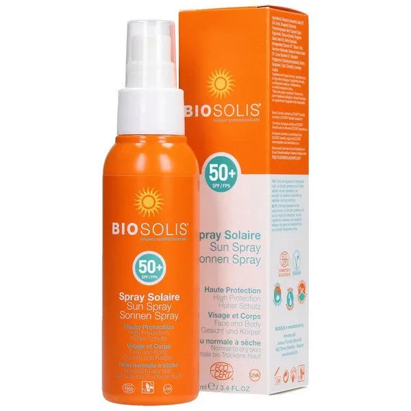 Biosolis Biosolis Sonnenspray SPF 50+ – Produktbild 2 von 2