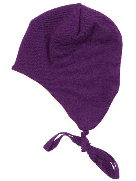 Reiff Reiff Ohrenmütze mit Innen Baumwollplüsch, Aubergine, – Produktbild 2 von 3