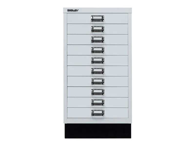 Bisley Bisley Schubladenschrank "MultiDrawer" DIN A3 mit 10 Schubladen lichtgrau – Produktbild 1 von 1
