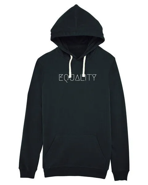 Human Family Human Family Bio Unisex Hoodie - Enjoy "Equality", Schwarz, – Produktbild 1 von 2