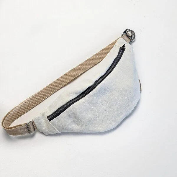 Bridge&Tunnel Bridge&Tunnel Hipbag Leinen cream – Produktbild 4 von 4