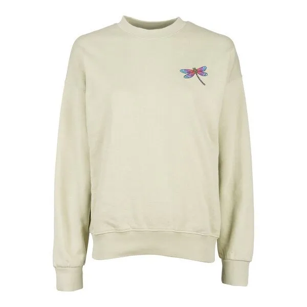 Iriedaily Iriedaily Libelle Crew, Light sage (grün), – Produktbild 1 von 3