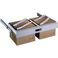 C+P Hängeregistratur für farbige C+P Schränke,Tiefe 50 cm, Vollauszug – Produktbild 1 von 1