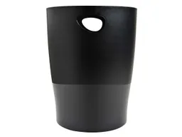 Exacompta 8 Exacompta Papierkörbe Ecobin "ECOBlack", 15 l, schwarz – Produktbild 1 von 1