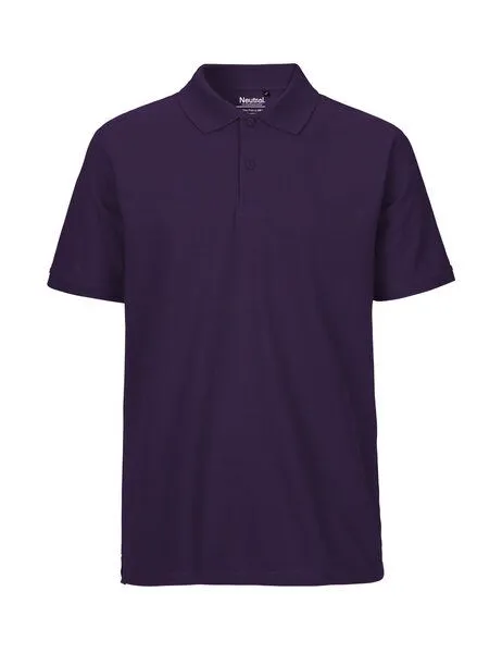 Neutral® - 3FREUNDE Neutral® - 3FREUNDE Männer Poloshirt, Lila, – Produktbild 1 von 3
