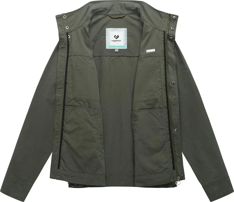 ragwear ragwear Outdoorjacke Murpho Leichte Übergangsjacke mit Brusttaschen, Grün, – Produktbild 1 von 4