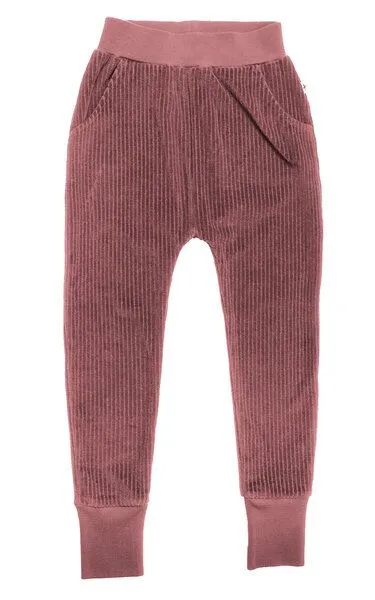 Leela Cotton Leela Cotton Kinder Cord-Hose Bio-Baumwolle, Dunkel mauve, – Produktbild 1 von 1
