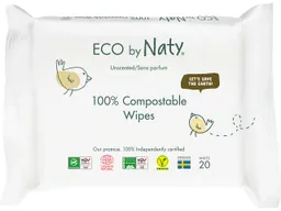 ECO by Naty ECO by Naty Feuchttücher sensitiv, 20 Stk. – Produktbild 1 von 1