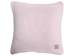 HANS NATUR Kissenbezug 40x40 cm Bio-Baumwolle, rose Mit Reißverschluss – Produktbild 1 von 1