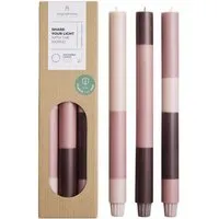 Originalhome Originalhome Schichtkerzen für bewusste Geschenke S/3 - paraffinfrei & vegan – Produktbild 1 von 1