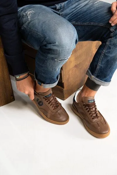 Risorse Future Risorse Future Refe Zenit Herrensneaker, Taupe, – Produktbild 4 von 4
