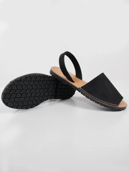 Wills Vegan Stores Wills Vegan Stores Flache Sandalen, Schwarz, – Produktbild 3 von 4