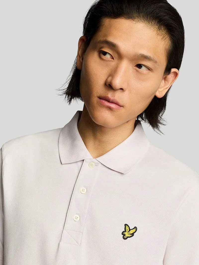 Lyle and Scott Lyle and Scott Poloshirt Lilac Mist - Größe XXL, Pink, – Produktbild 3 von 5