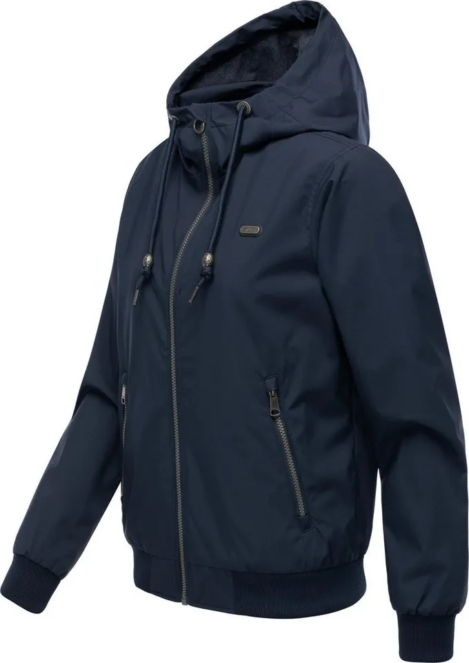 ragwear ragwear Outdoorjacke Nuggeta Summer YOUMODO Lässige Übergangsjacke mit Kapuze, Blau, – Produktbild 3 von 5