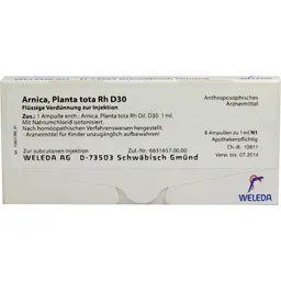 Weleda WELEDA ARNICA PLANTA tota Rh D 30 Ampullen 8X1 ml Ampullen – Produktbild 1 von 1