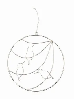 El Puente El Puente Deko-Anhänger "Drei Vögel" | Fair Trade & Handmade aus Indien – Produktbild 1 von 1