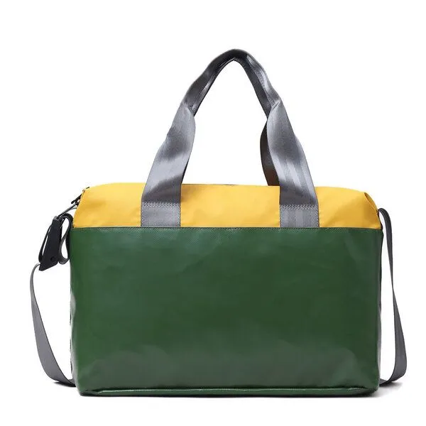 7clouds 7clouds Laptop Umhängetasche Erkan 7.1, Jungle green-yellow, – Produktbild 4 von 4