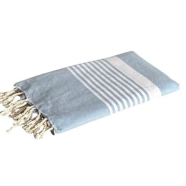 Just Be Just Be Hamamtuch / Strandtuch Fala, Himmelblau, – Produktbild 1 von 3