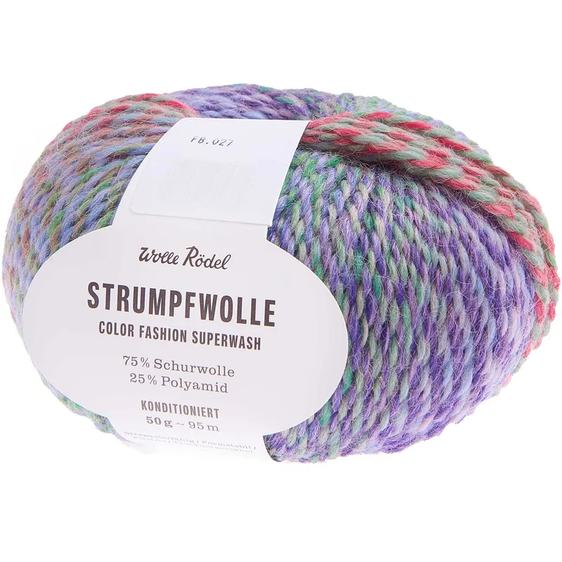 Wolle Rödel Wolle Rödel Strumpfwolle Color Fashion Kids, Kids, – Produktbild 1 von 1