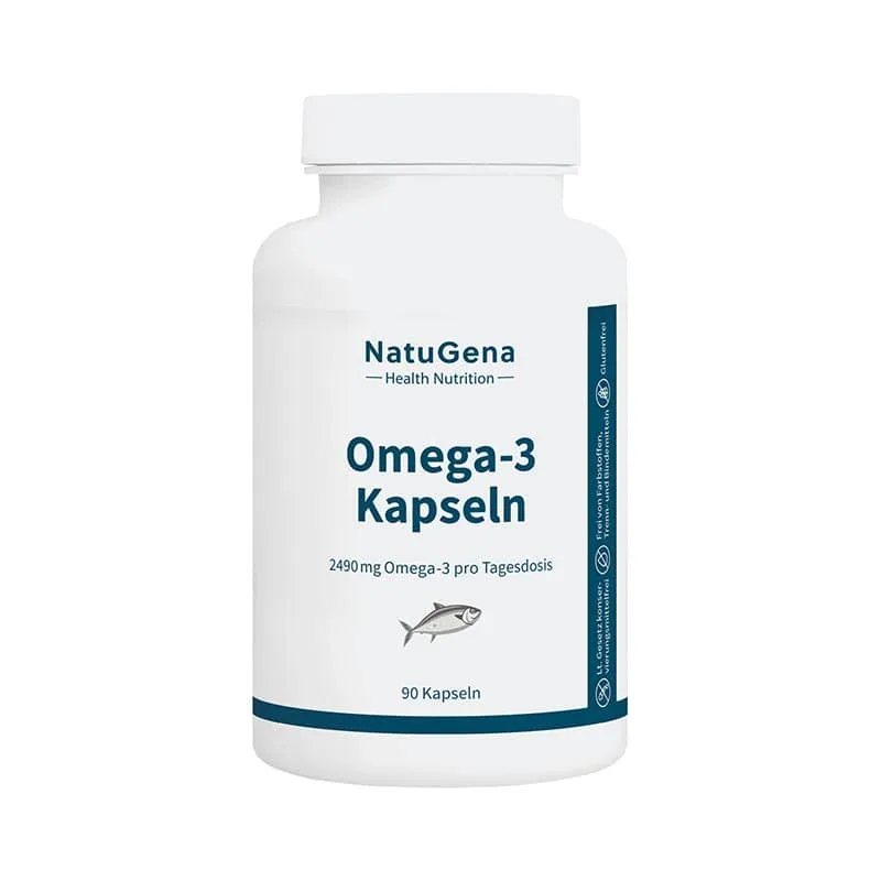 NatuGena NatuGena Omega-3 Vegane 90 Kapseln – Produktbild 2 von 2