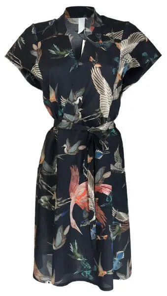 FORMAT FORMAT KIND Kleid, Gemustert (birds), – Produktbild 2 von 4