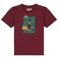 watabout kids watabout.kids T-Shirt Kinder Fußball, Burgundy, – Produktbild 1 von 1