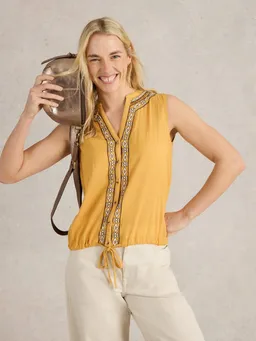 White Stuff Ärmellose Bluse Tulip - 46 – Produktbild 1 von 1