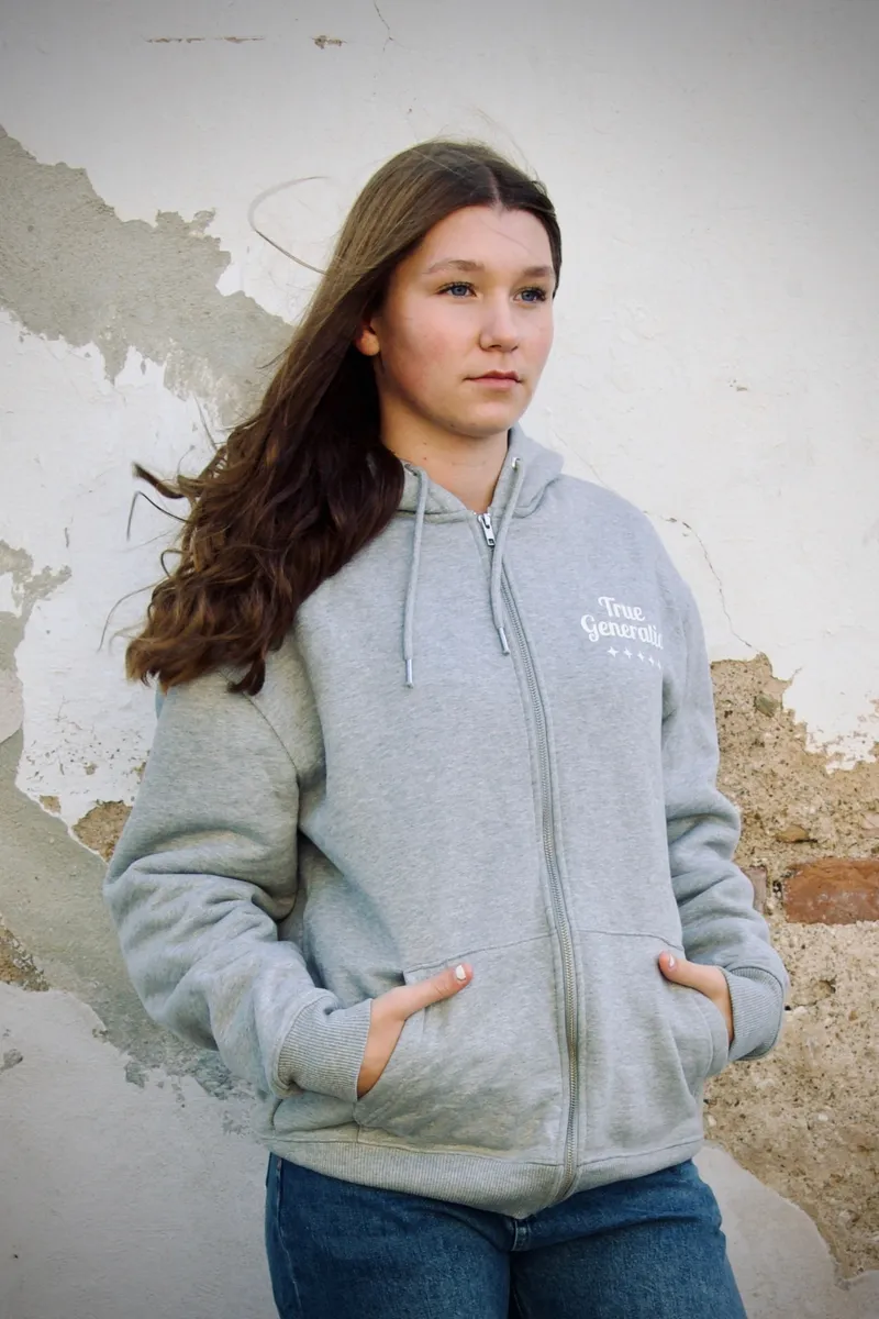 TORLAND TORLAND Herren vegan Zip Hoodie Locker, Grau, – Produktbild 2 von 2