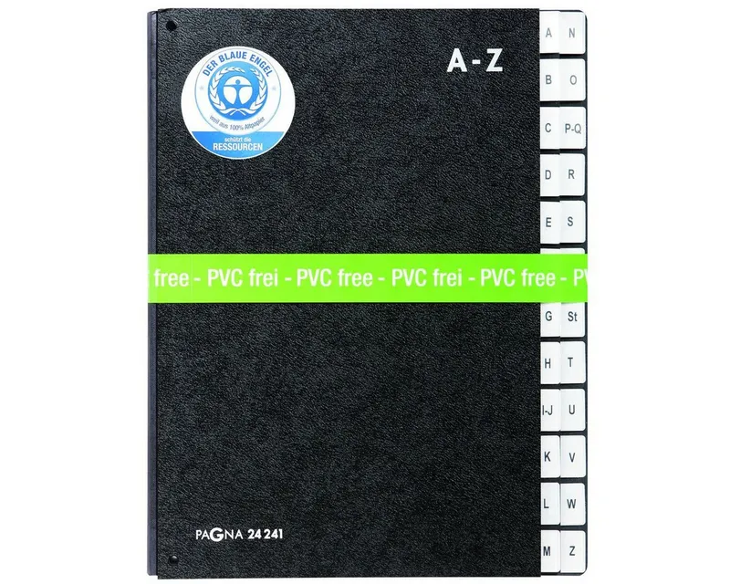 Pagna Pagna Pultordner Taben A-Z, 24-teilig schwarz – Produktbild 6 von 6