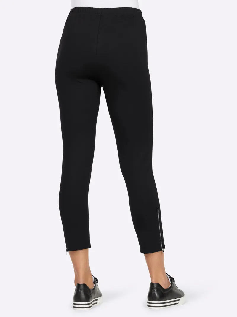 heine Leggings, Schwarz, – Produktbild 2 von 3