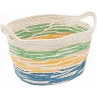 El Puente El Puente Ovaler Korb mit Griffen | Fair Trade & Handmade aus Bangladesch – Produktbild 1 von 1