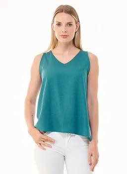 ORGANICATION ORGANICATION Ärmellose Bluse aus TENCEL Lyocell – Produktbild 1 von 1