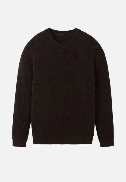 recolution Herren Strickpullover aus Bio-Baumwolle - BACOPA - recolution, Taupe (braun), – Produktbild 1 von 4