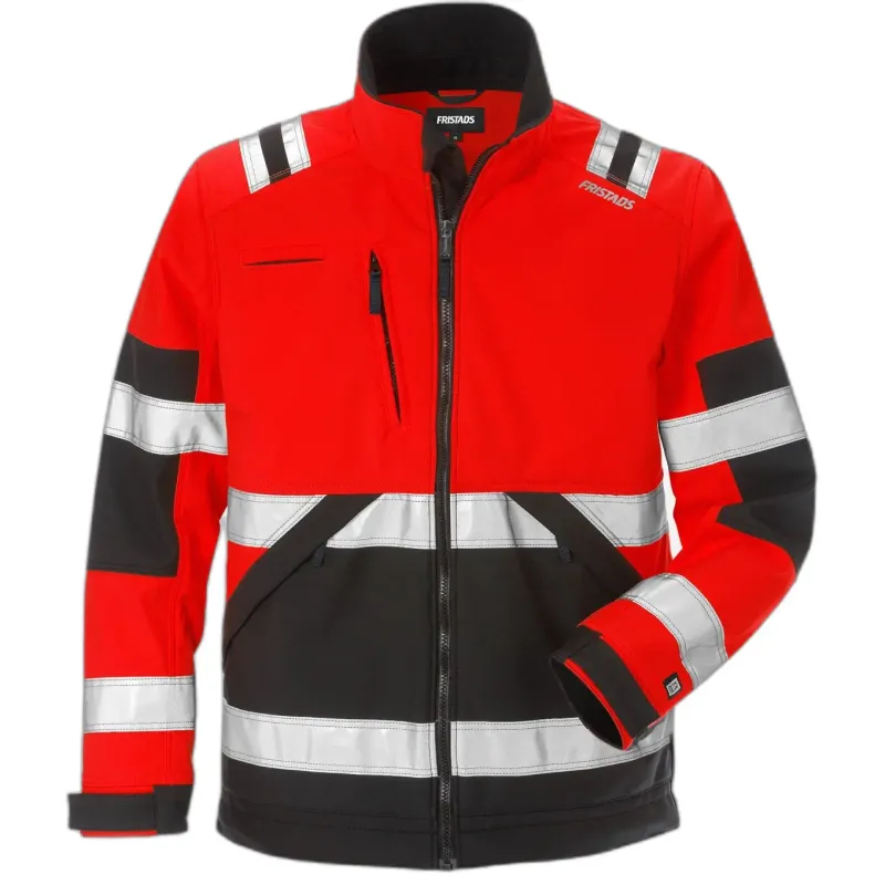 Fristads Wasserdichte Warnjacke der Klasse 2 Fristads 4083 WYH, Rouge, – Produktbild 1 von 1
