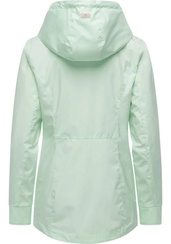 ragwear ragwear Outdoorjacke Alvena Summer YOUMODO Wasserdichte und atmungsaktive Übergangsjacke, Grün, – Produktbild 4 von 5