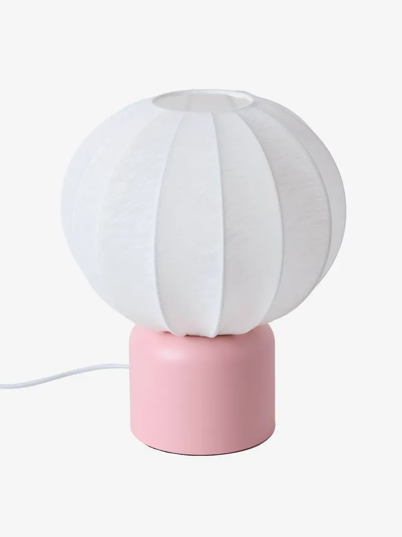 Vertbaudet Nachttischlampe TRAUMREISE Heißluftballon-Form, Rosa, – Produktbild 2 von 3