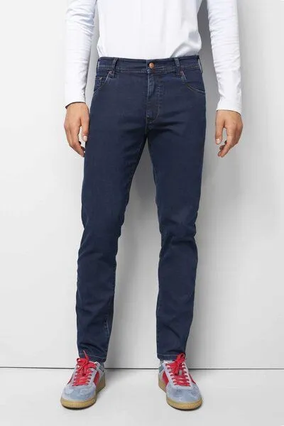 M 5 BY MEYER M 5 BY MEYER Dark Denim Jeans, Blau (blue-blue), – Produktbild 3 von 4