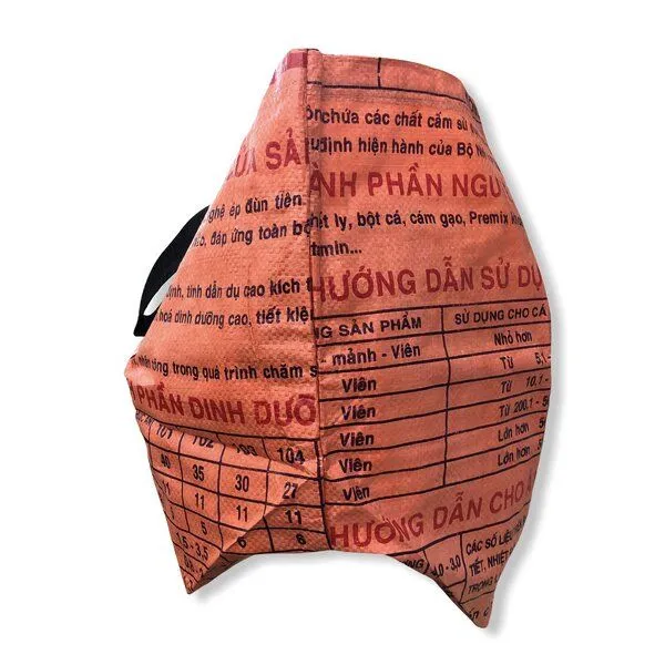 Beadbags Beadbags Große Einkaufstasche Ri42 recycelter Reissack, Orange, – Produktbild 2 von 4