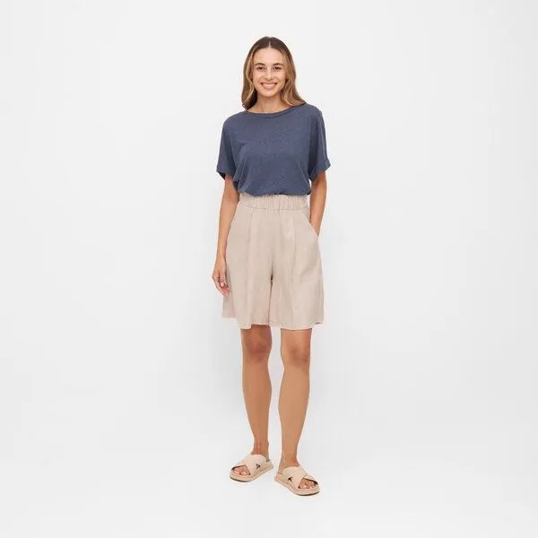 WiDDA berlin WiDDA berlin Beige Bermuda-Shorts INDI aus Leinen – Produktbild 2 von 3